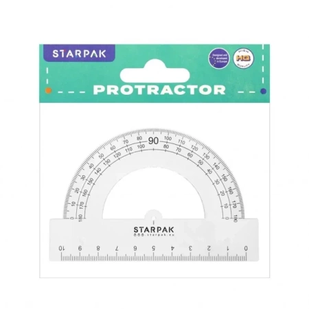 Kątomierz 180' 10cm - STARPAK