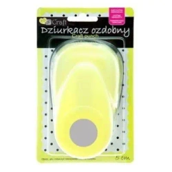 Dziurkacz ozdobny 5cm koło - Dalprint dpCraft