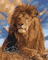 Malowanie po numerach BRUSHME 40x50 cm Prawdziwy Gigant