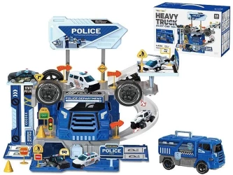 Parking bazy policyjnej z pojazdami 46el - ADAR