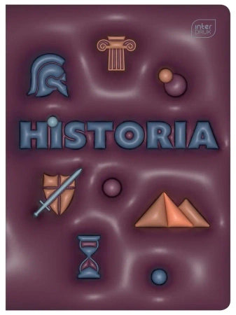 Zeszyt A5/60K kratka Historia +pig.wiedzy (10szt) - INTERDRUK