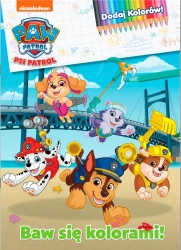 Psi Patrol. Dodaj kolorów cz.9 Kolorowe misje - praca zbiorowa