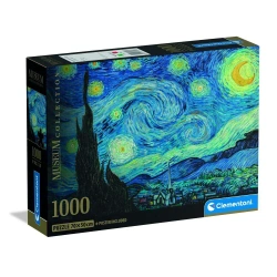 Puzzle 1000 Museum Van Gogh, The Starry Night - Clementoni