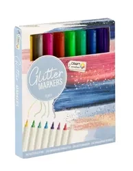 Markery brokatowe 8 kolorów - Grafix