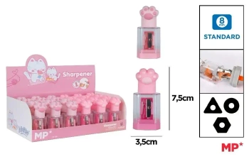 Temperówka z pojemnikiem - łapka (24szt) - MP Main Paper