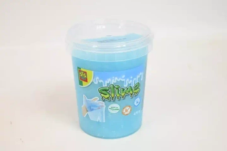 Slime niebieski brokat 470g - SES