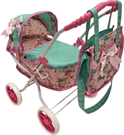 Wózek dla lalek głęboki z torbą - MarioToys