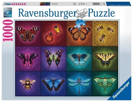 Puzzle 1000 Piękne skrzydlate owady - Ravensburger