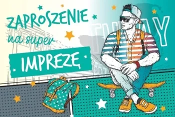 Zaproszenie ZA-96 (10szt.) - Armin Style