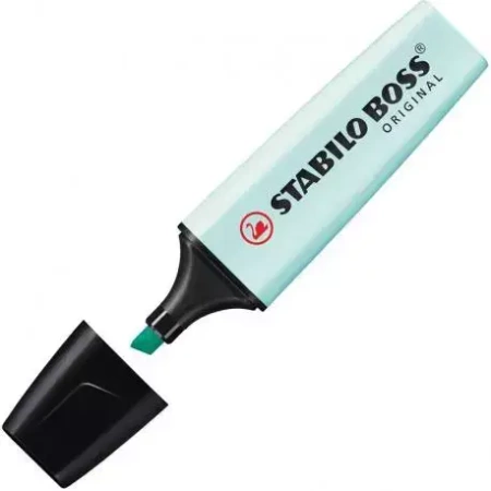 Zakreślacz Boss Original, pastelowy turkusowy