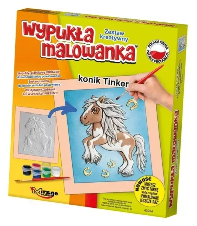Wypukła malowanka Konik Tinker - Mirage Hobby