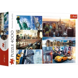Puzzle 4000 Nowy Jork Kolaż TREFL
