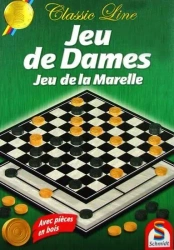 Gra Warcaby i Młynek linia klasyczna - Schmidt Gry