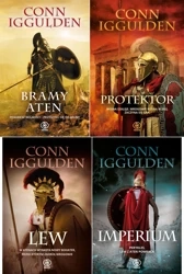 Imperium + Lew + Protektor + Bramy Aten PAKIET 4, Conn Iggulden - Iggulden Conn