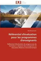 Référentiel d''évaluation pour les programmes d''enseignants - BISSOONAUTH-R