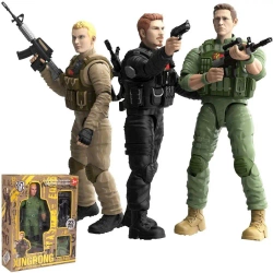 Żołnierz z bronią MIX - Trifox