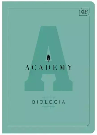 Zeszyt A5/60k kratka Biologia Academy Int Fol A 10