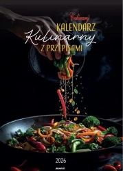 Kalendarz 2026 ścienny Kulinarny z przepisami - AVANTI