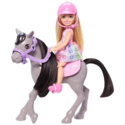 Lalka Barbie Chelsea na kucyku - Mattel