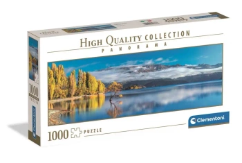 Puzzle 1000 Panorama HQ Wanaka's Golden Reflection - Clementoni