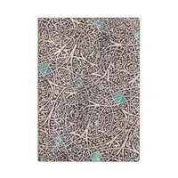 Notes Granada Turquoise Flexi Midi linia - Paperblanks