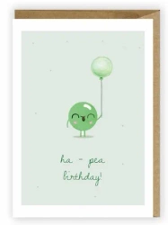 Kartka urodzinowa, eko koperta K020 - Cardie