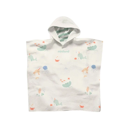 Muślinowe poncho - Swim  - 65x65cm