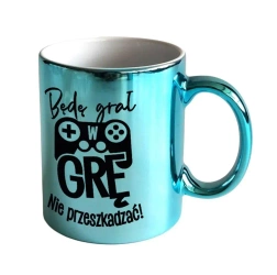 Kubek ON-003 Będę grał w grę - Kukartka