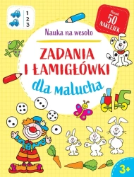 Nauka na wesoło. Zadania i łamigłówki dla malucha - Peter Patillla, Simon Abbott