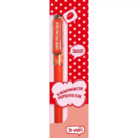 Długopis Pop Art - Super Przyjaciółka - Be-Happy Gifts