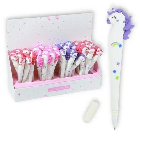 Długopis Magical Unicorn niebieski (40szt) - Penword