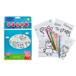 Zestaw: Kolorowanka 5 Kredek 5 Gumek - Cass film