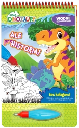 Lubię Dinozaury. Wodne kolorowanie cz.3 - praca zbiorowa