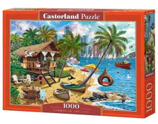 Puzzle 1000 Summer in the City CASTOR - Castorland