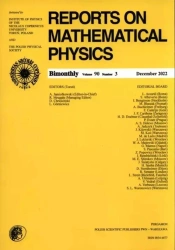 Reports on Mathematical Physics 90/3 - praca zbiorowa