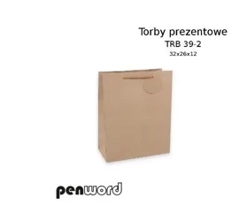 Torebka prezentowa craft 32x26x12cm - Penword