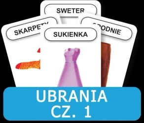 Rozwijamy mowę i myślenie - Ubranie cz. 1. - KOMLOGO