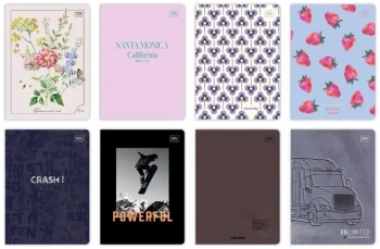 Zeszyt A5/60K linia M 70g UV mix (10szt) - INTERDRUK