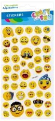 Naklejki Wypukłe Emotki Craft with Fun 567336
