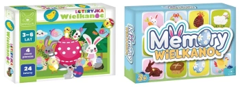2W1 LOTERYJKA WIELKANOC + MEMORY WIELKANOC