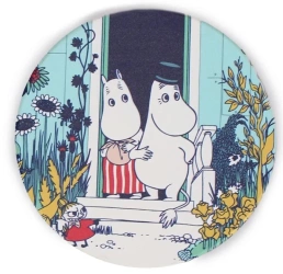 Muminki Podkładka pod kubek - Mama, Tata i Mała Mi - Half Moon Bay