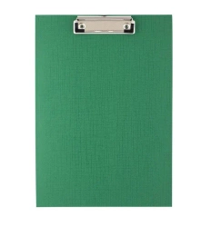 Deska A4 PVC z klipsem zielona D.RECT