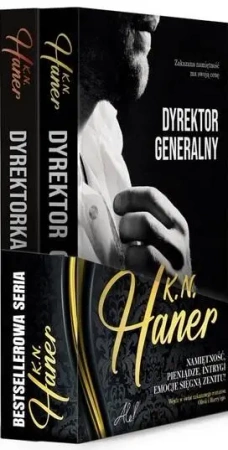 Pakiet książek: Dyrektor generalny + Dyrektorka - K. N. Haner
