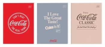 Zeszyt A4/60K kratka 70g M Hybrid Coca Cola (5szt) - INTERDRUK