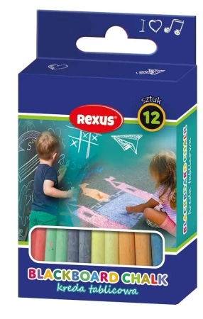 Kreda tablicowa 12szt - Beniamin