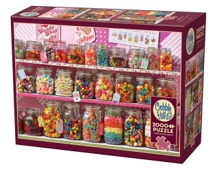 Puzzle 2000 Sklep ze słodyczami 112184 - Cobble Hill