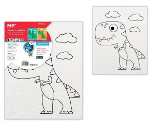 Płótno do malowania dinozaur 20x25 - MP Main Paper