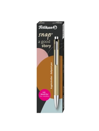 Długopis snap k10 metallic gold etui Pelikan