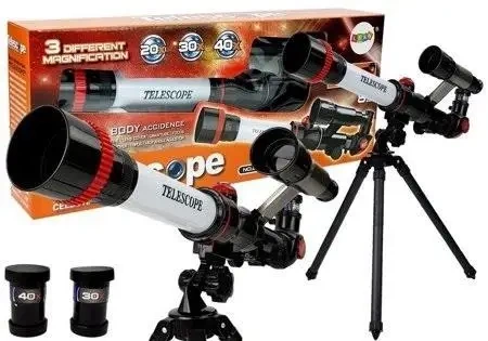 Teleskop naukowy edukacyjny astronomia - Leantoys