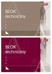 Blok techniczny A3/10K MIX (10szt) - UNIPAP